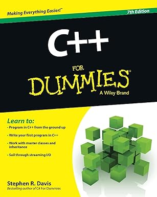 C++ For Dummies 7th Edition